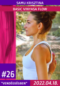 Basic Vinyasa flow Órarend Kép