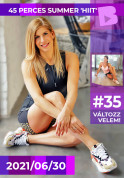 45 perces Summer 'HIIT' Órarend Kép